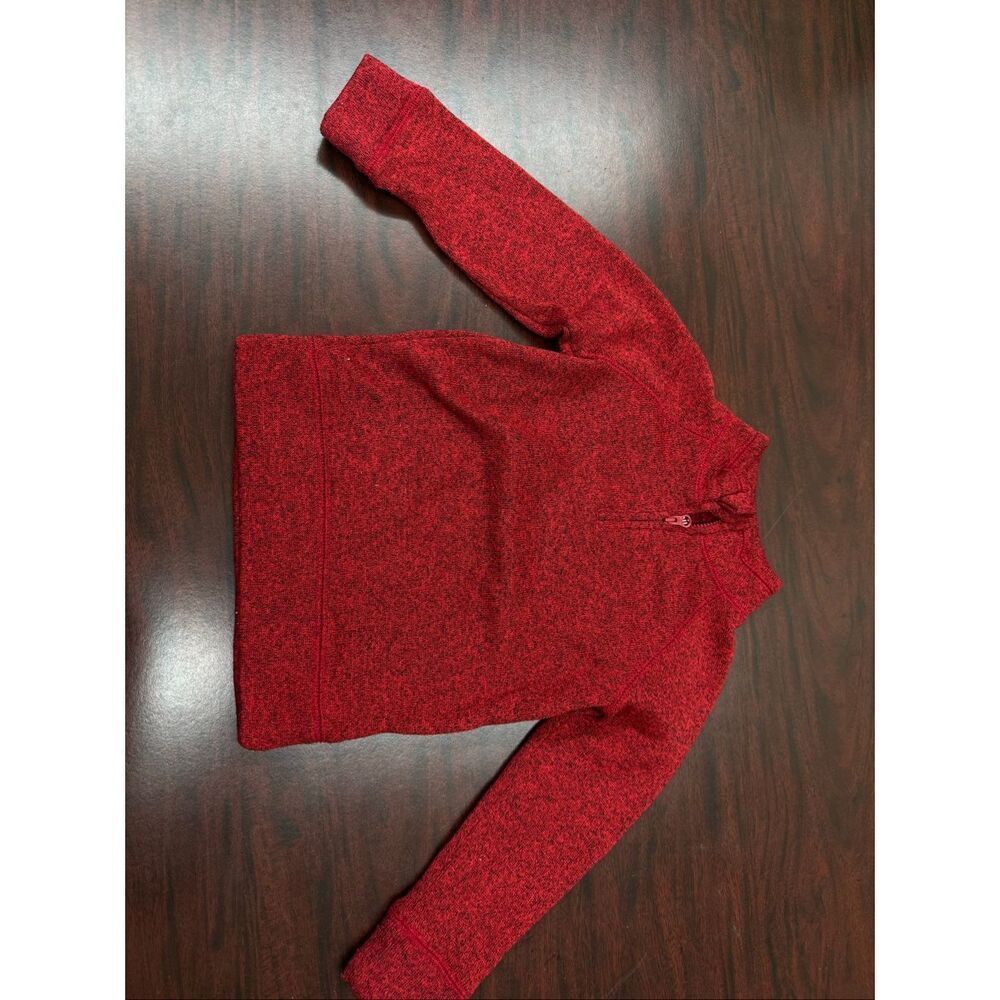 Jumping Beans Boys Red Fleece Quarter Zip Size 3T